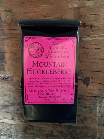 Bagged Tea, Mountain Huckleberry