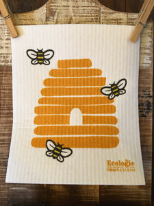 Swedish Dishcloth, Bees