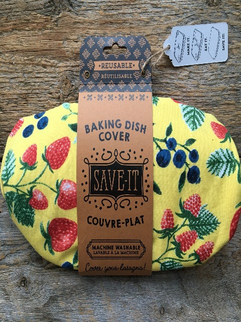 Reusable Dish Covers - Strawberries