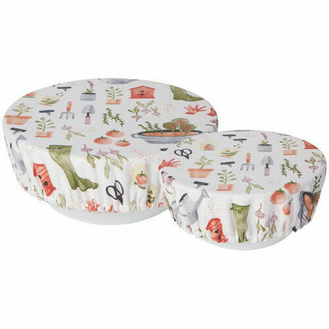 Bowl Covers, Garden Set of 2