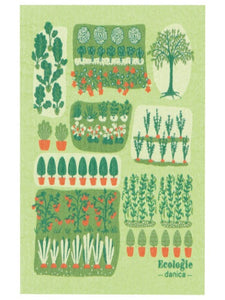 Swedish Dishcloth, Garden Plots